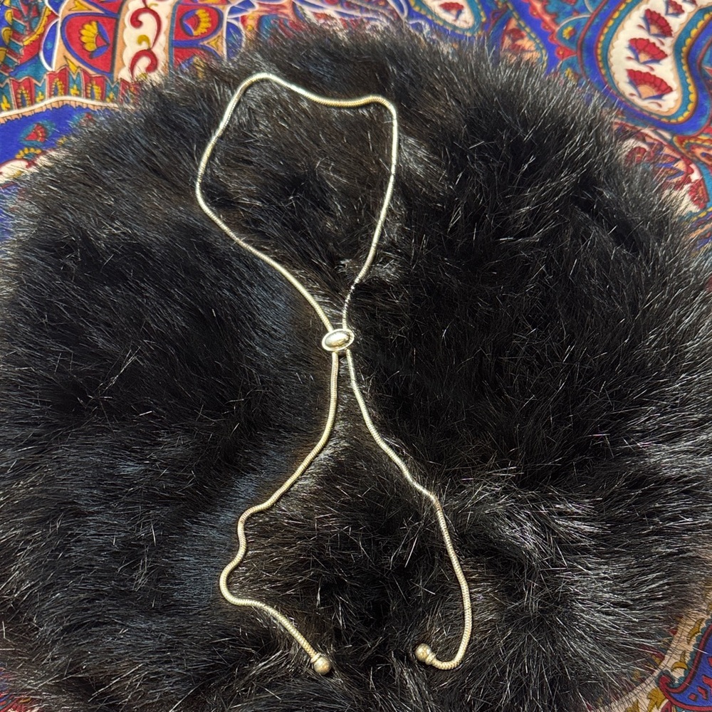 Gold bolo Adjustable Necklace